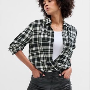 Gap relaxed flannel shirt